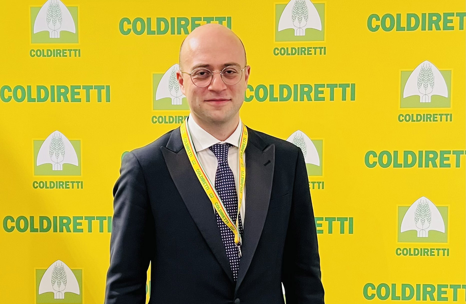 Igor Vitale introduce the project at the Italian Confederation of Agriculture (Coldiretti Umbria Region)